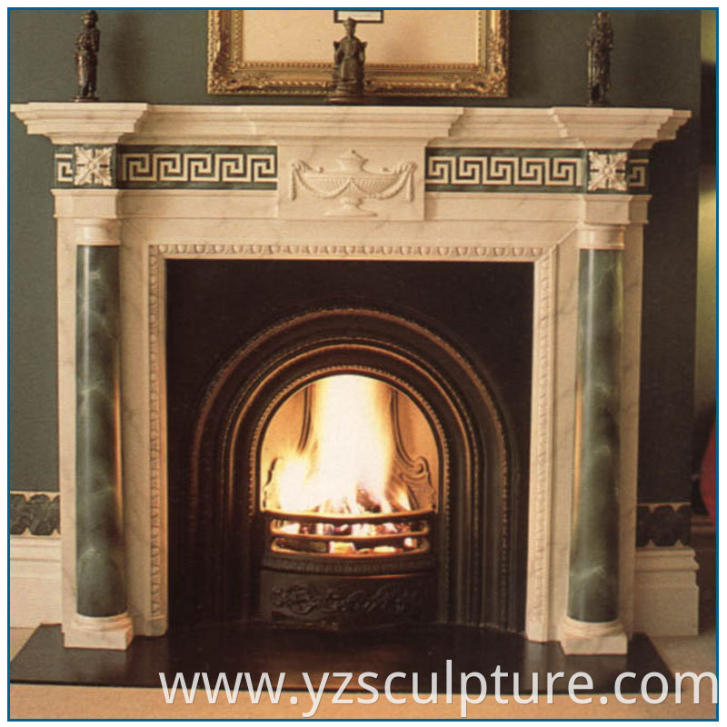 Marble Fireplace Mantel